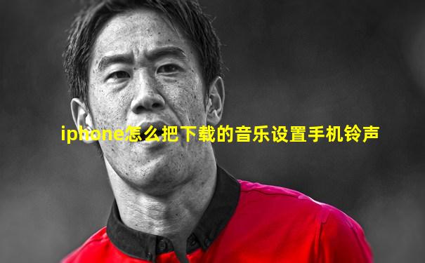 iphone怎么把下载的音乐设置手机铃声