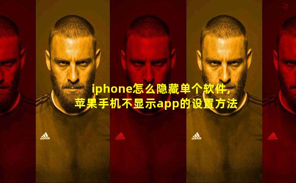 iphone怎么隐藏单个软件,苹果手机不显示app的设置方法