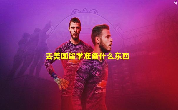 去美国留学准备什么东西