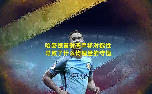 哈密顿量时间平移对称性导致了什么物理量的守恒