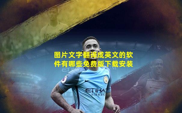 图片文字翻译成英文的软件有哪些免费版下载安装