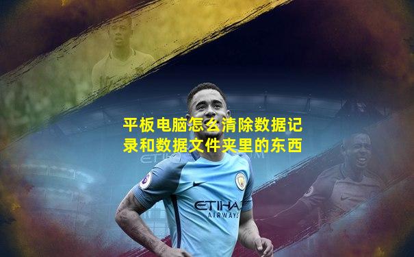 平板电脑怎么清除数据记录和数据文件夹里的东西
