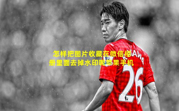 怎样把图片收藏在微信相册里面去掉水印呢苹果手机