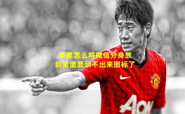 苹果怎么将微信分身放到桌面显示不出来图标了