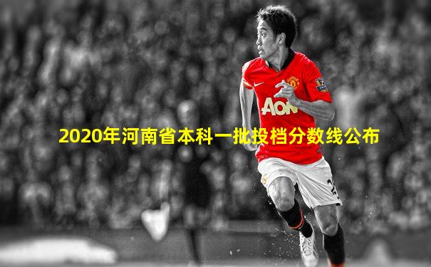 2020年河南省本科一批投档分数线公布