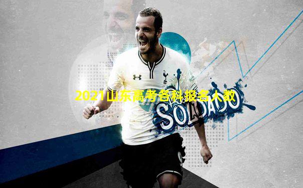 2021山东高考各科报名人数