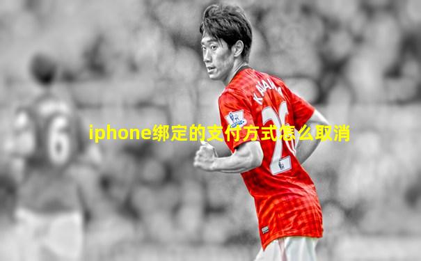 iphone绑定的支付方式怎么取消